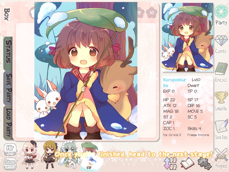 Moekuri: Adorable + Tactical SRPG screenshot
