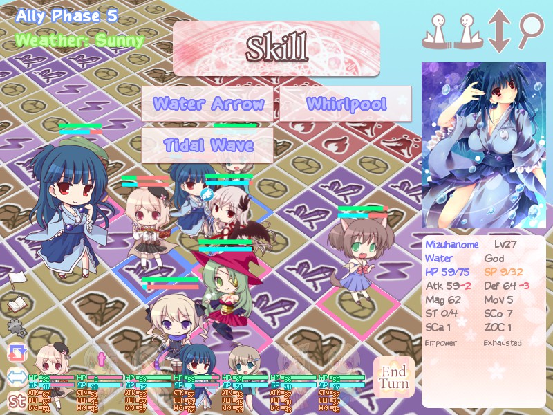 Moekuri: Adorable + Tactical SRPG screenshot