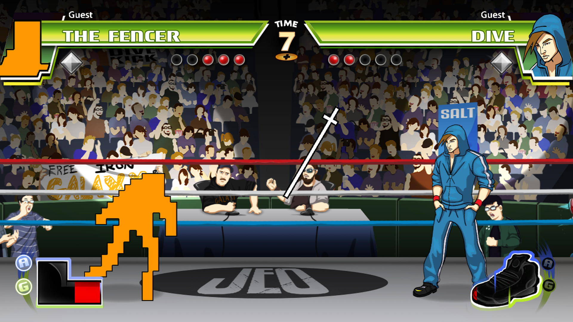 Divekick screenshot