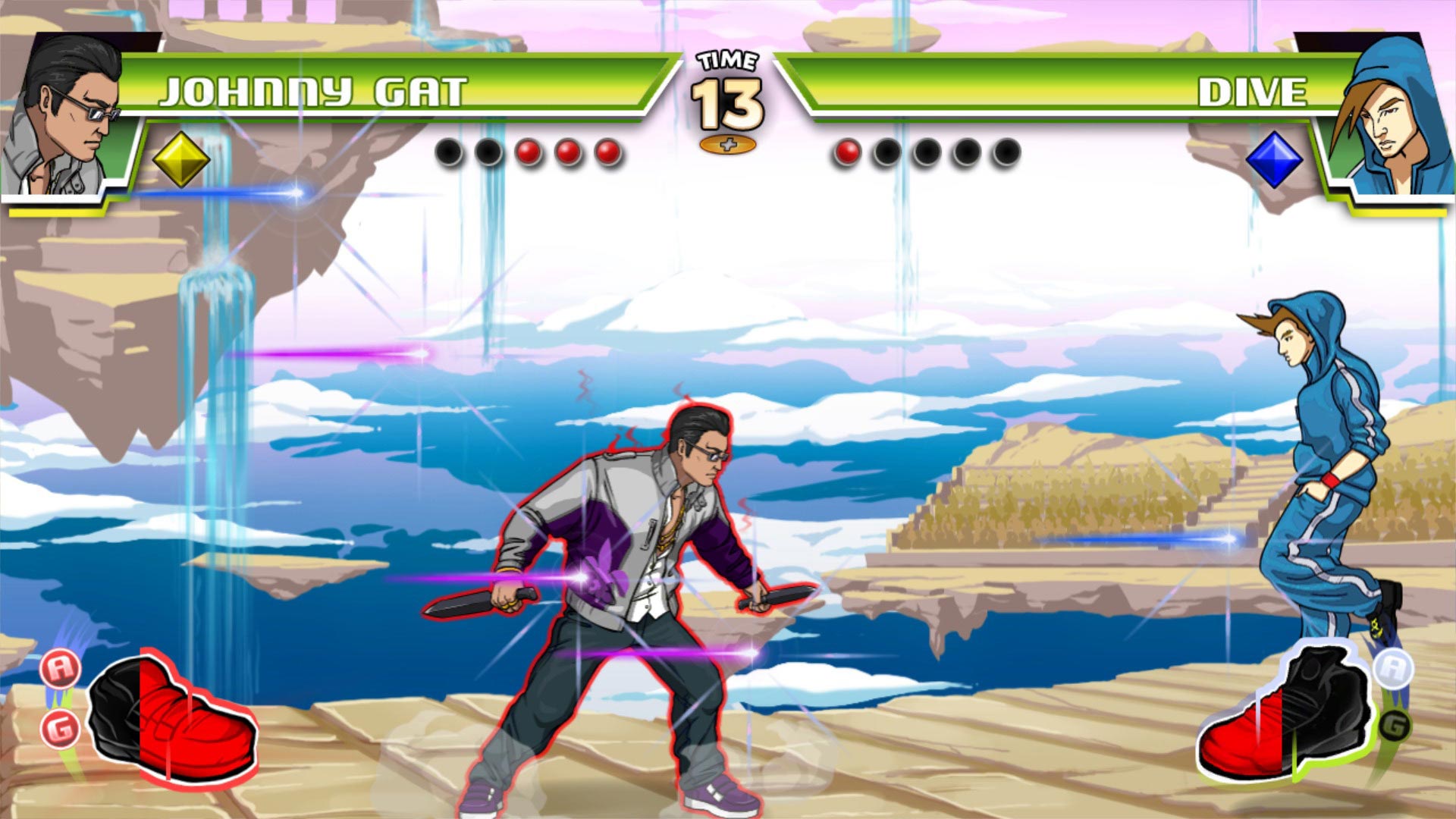 Divekick screenshot