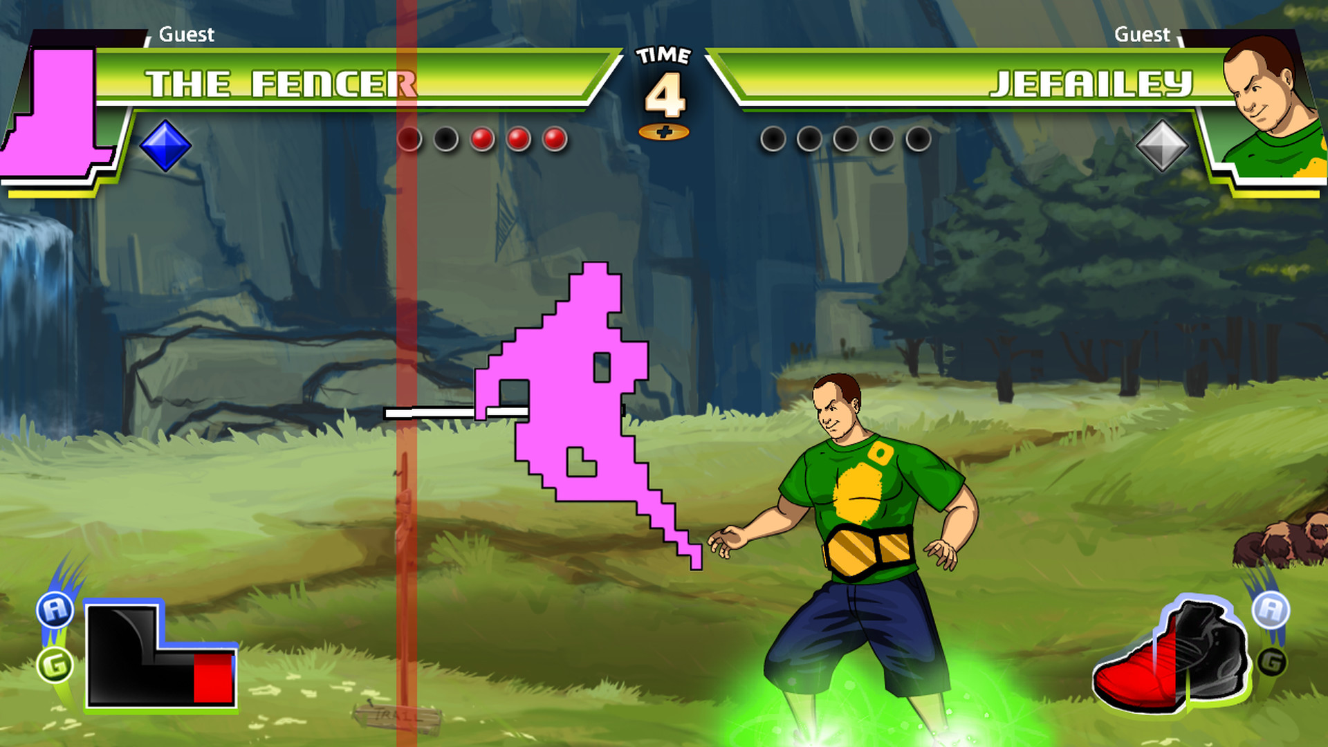 Divekick screenshot
