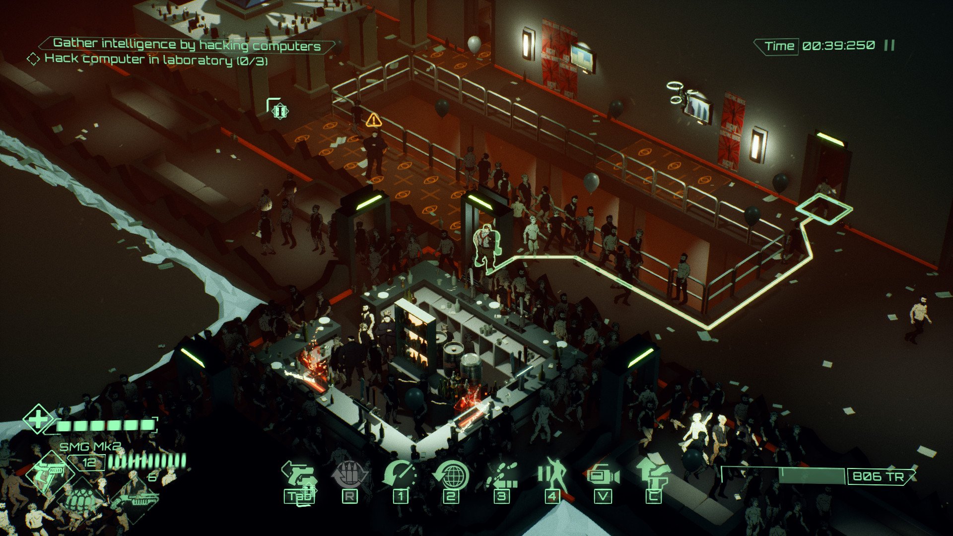 All Walls Must Fall - A Tech-Noir Tactics Game screenshot