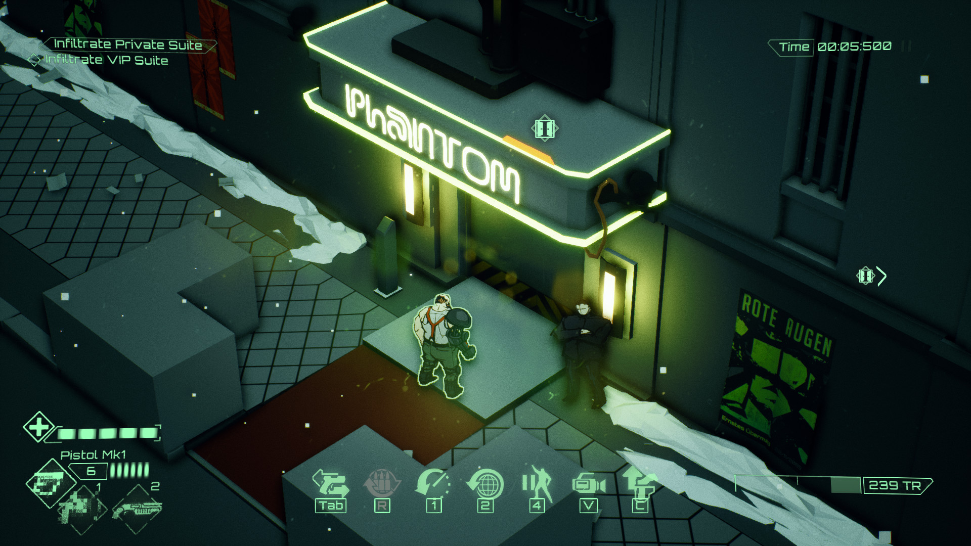 All Walls Must Fall - A Tech-Noir Tactics Game screenshot