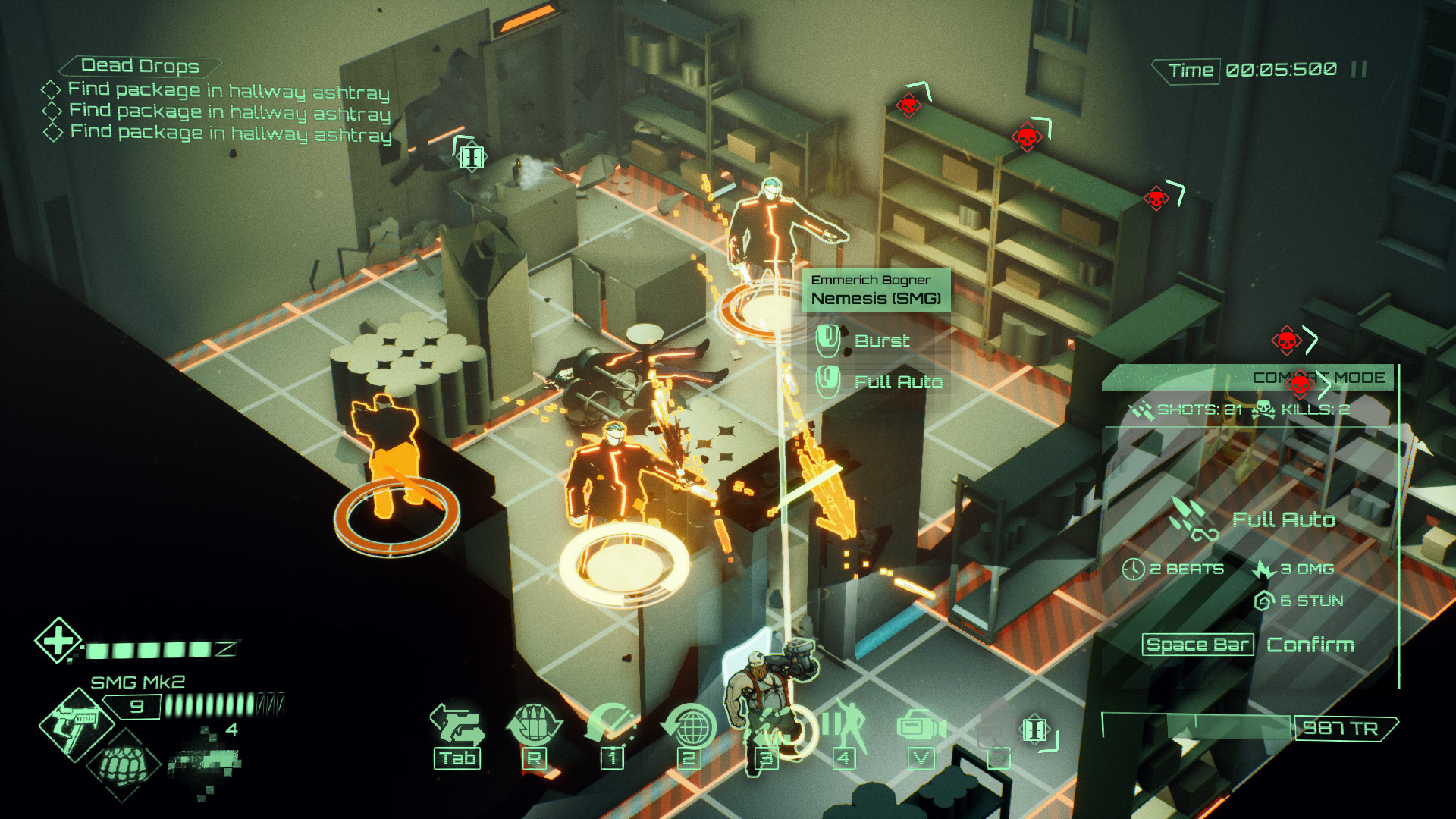 All Walls Must Fall - A Tech-Noir Tactics Game screenshot