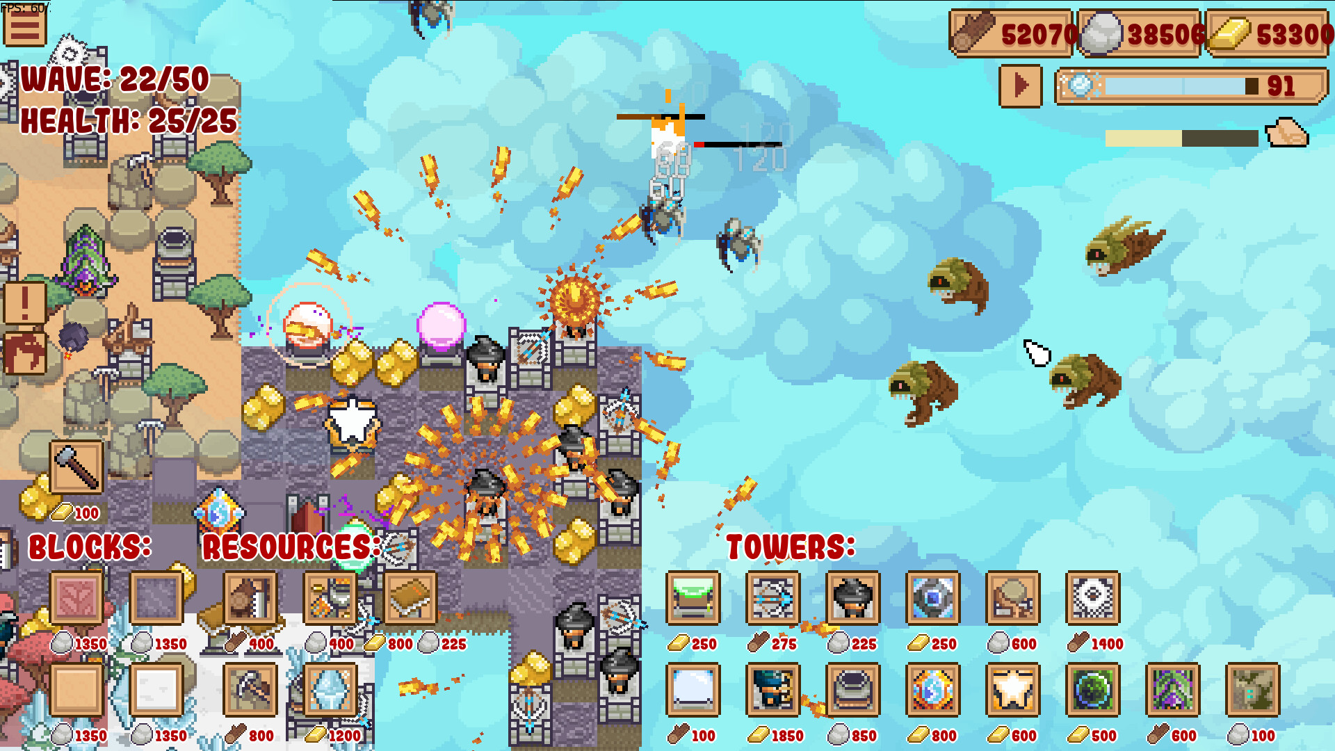 Block Tower TD screenshot