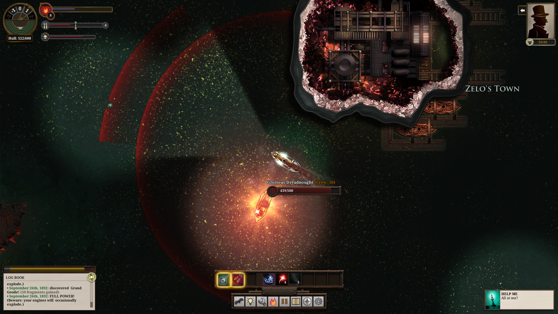 SUNLESS SEA screenshot