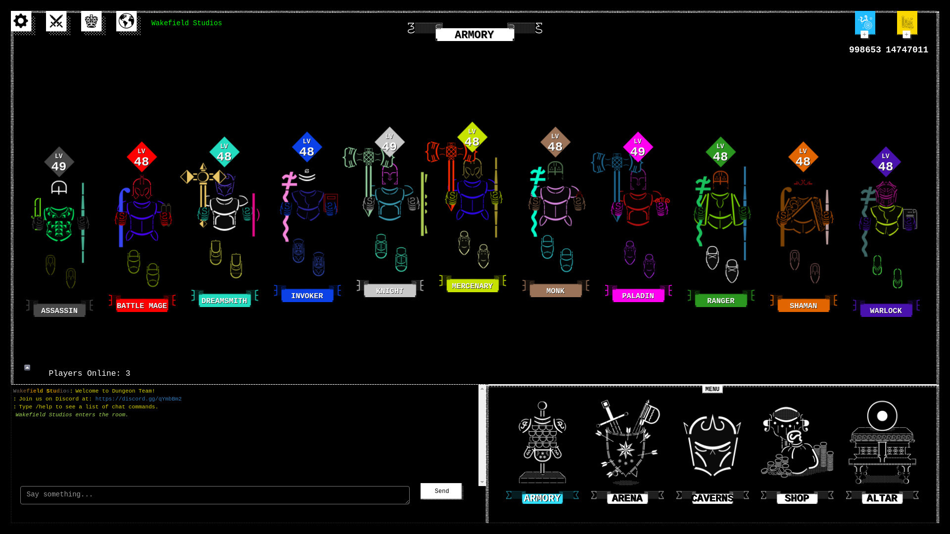 Dungeon Team screenshot