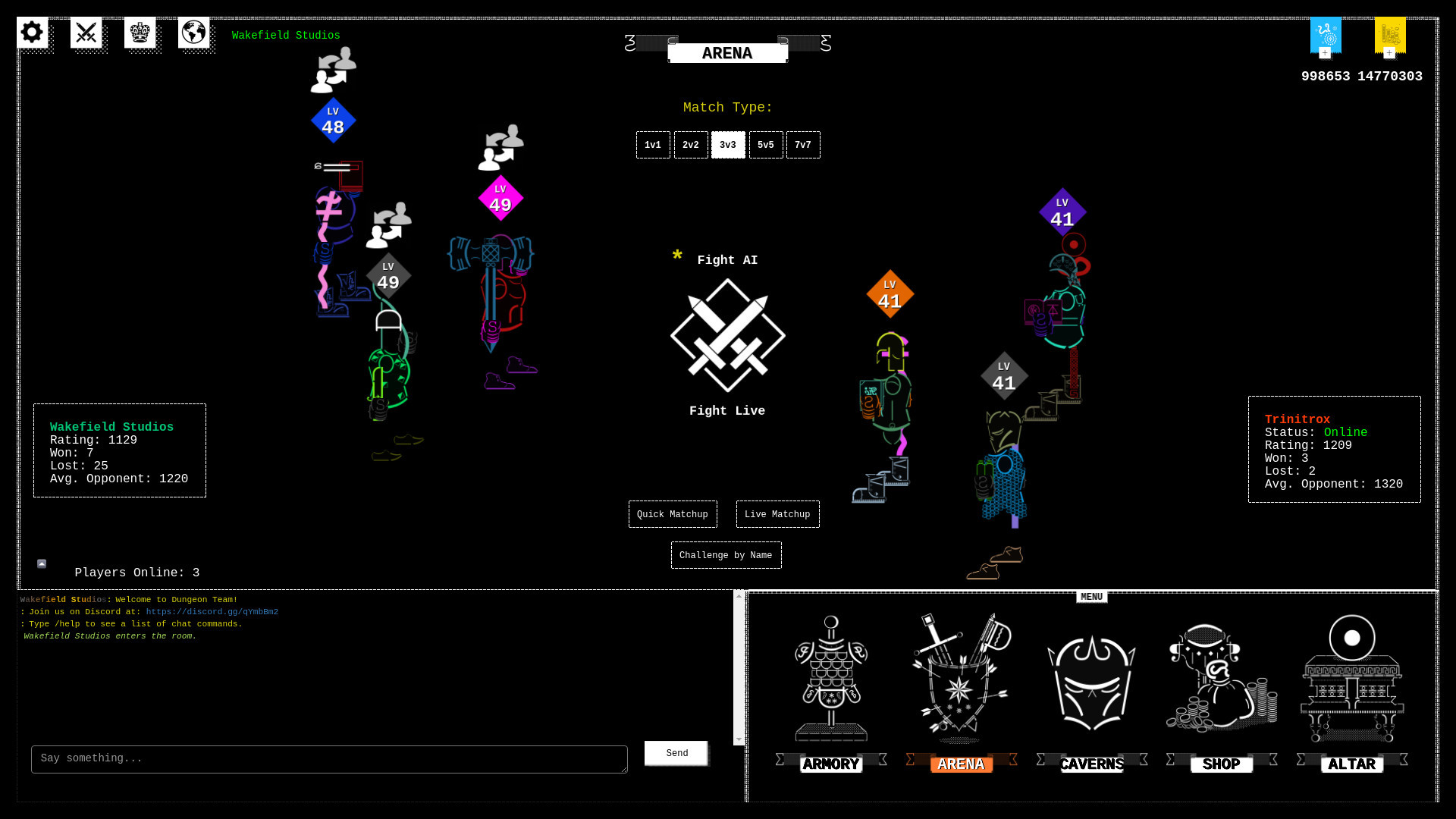 Dungeon Team screenshot