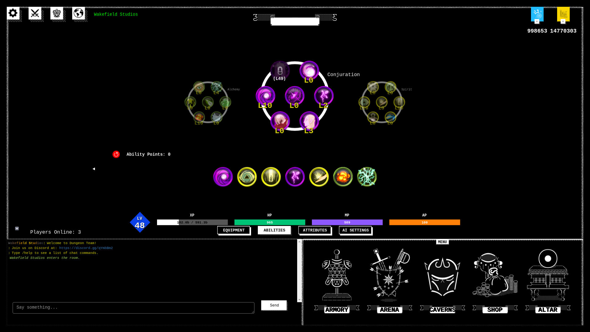 Dungeon Team screenshot