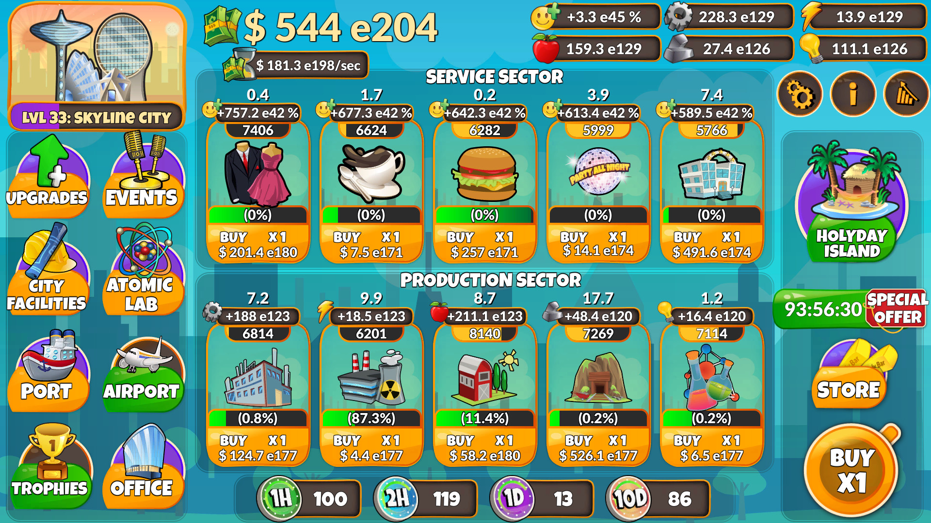 Holyday City: Reloaded screenshot