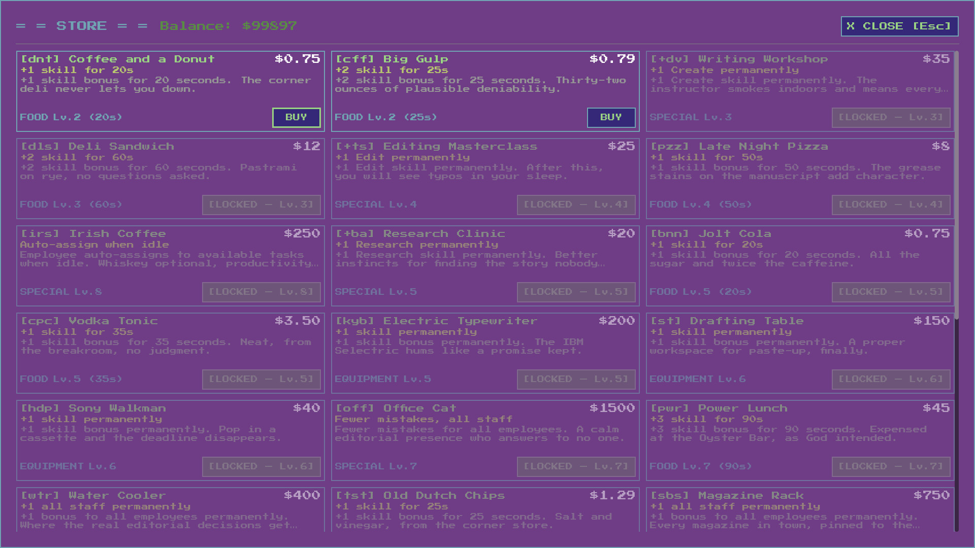 The Completionist: 1980-1989 screenshot