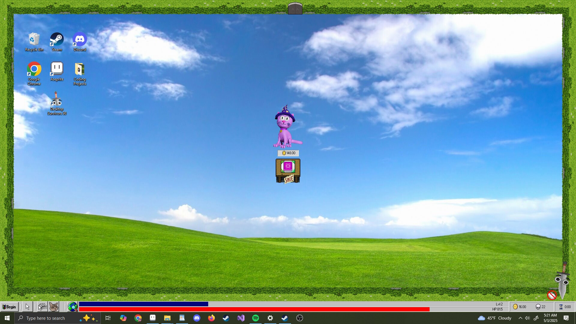 Desktop Survivors 98 screenshot