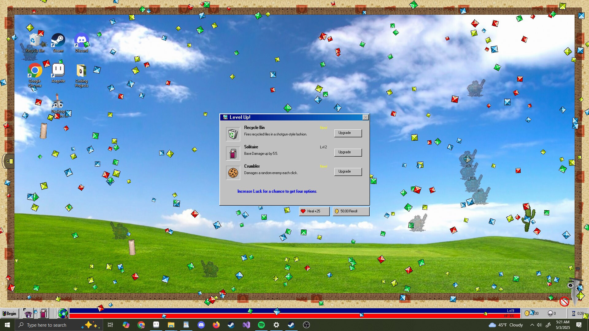 Desktop Survivors 98 screenshot