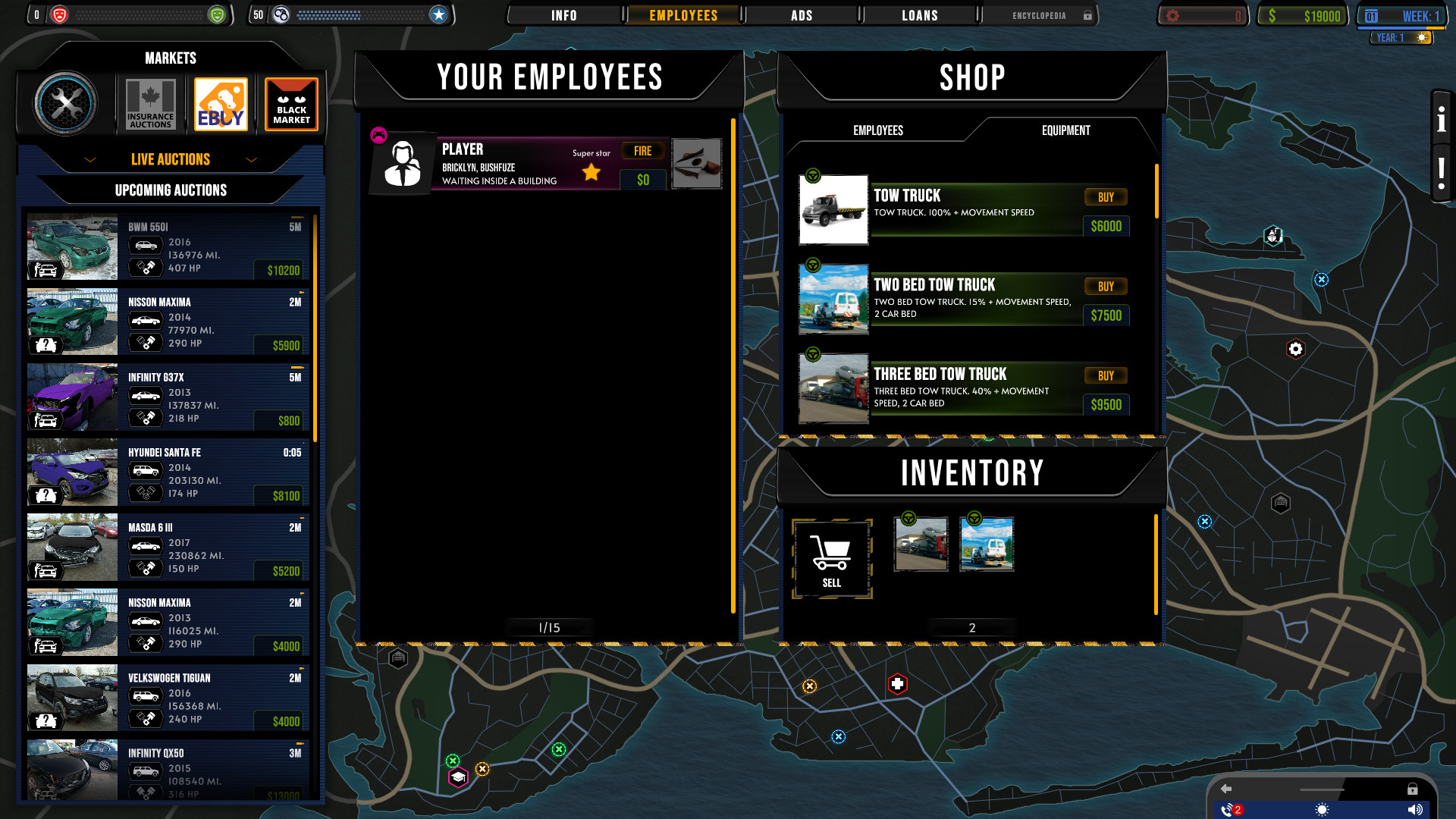 Car Trader Simulator - Welcome to the Business screenshot