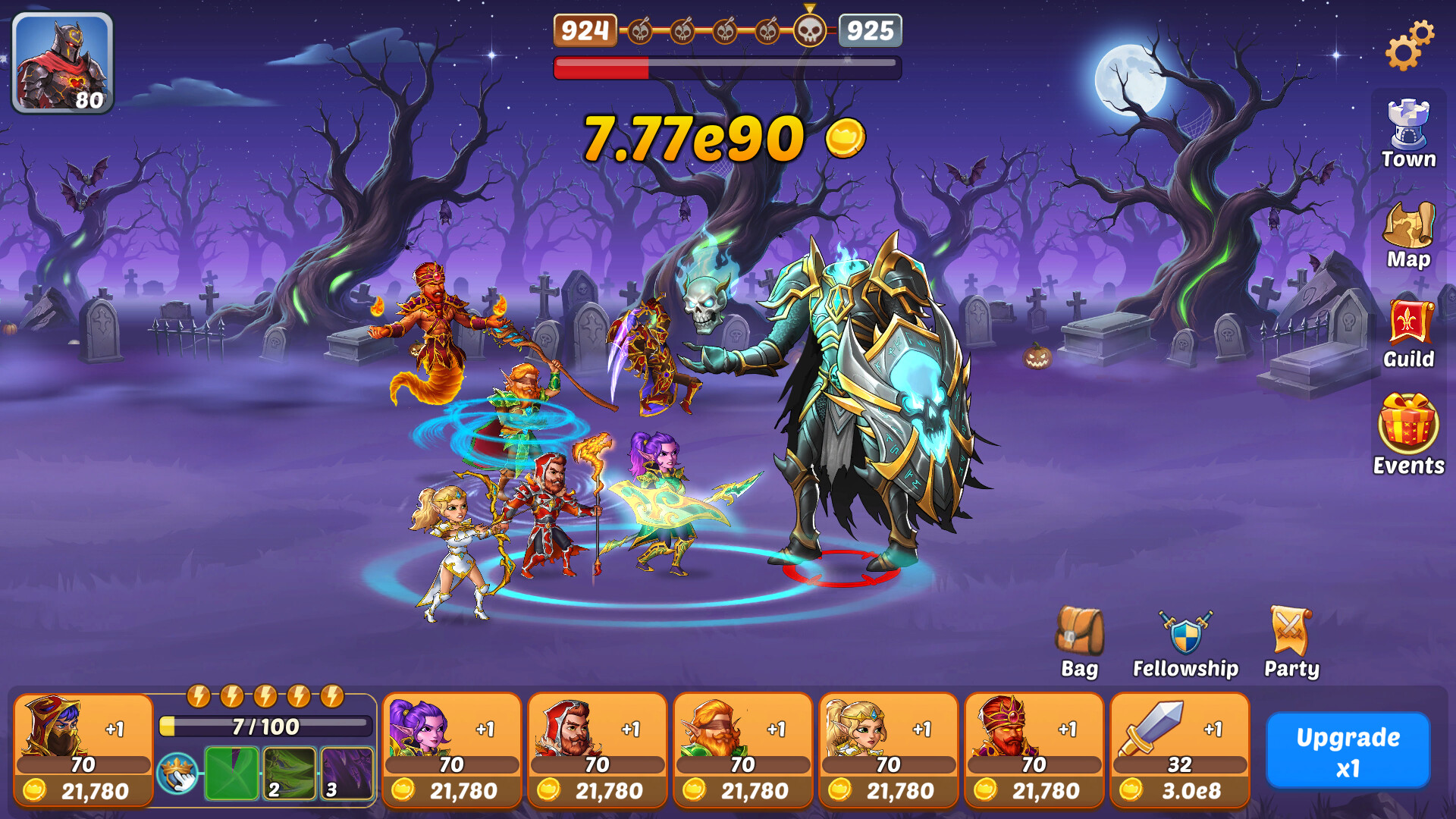 Firestone – Idle Clicker Online RPG screenshot