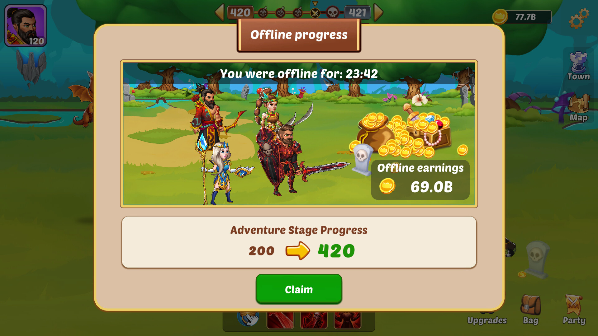 Firestone – Idle Clicker Online RPG screenshot