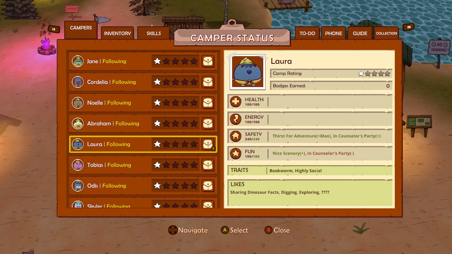 Camp Canyonwood screenshot