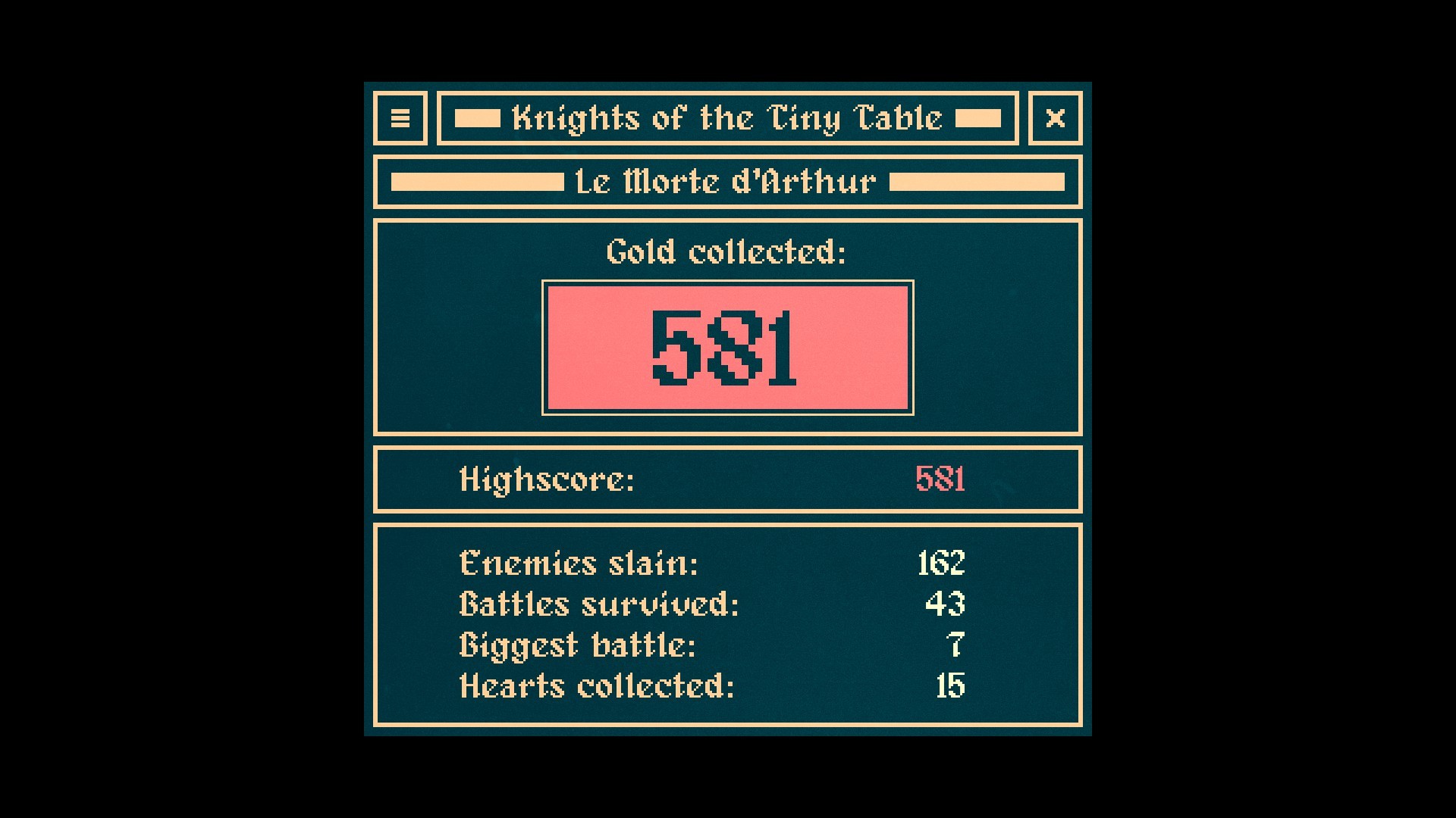 Knights of the Tiny Table screenshot