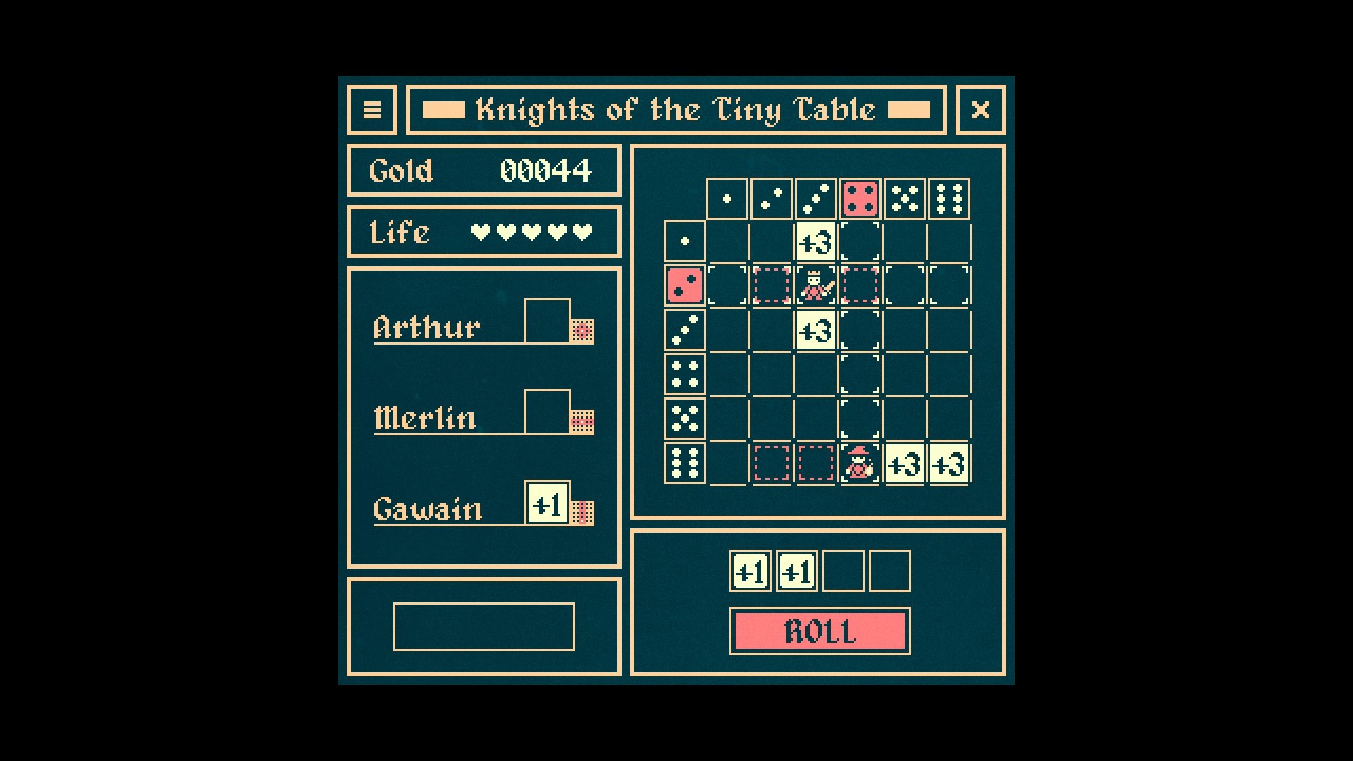 Knights of the Tiny Table screenshot