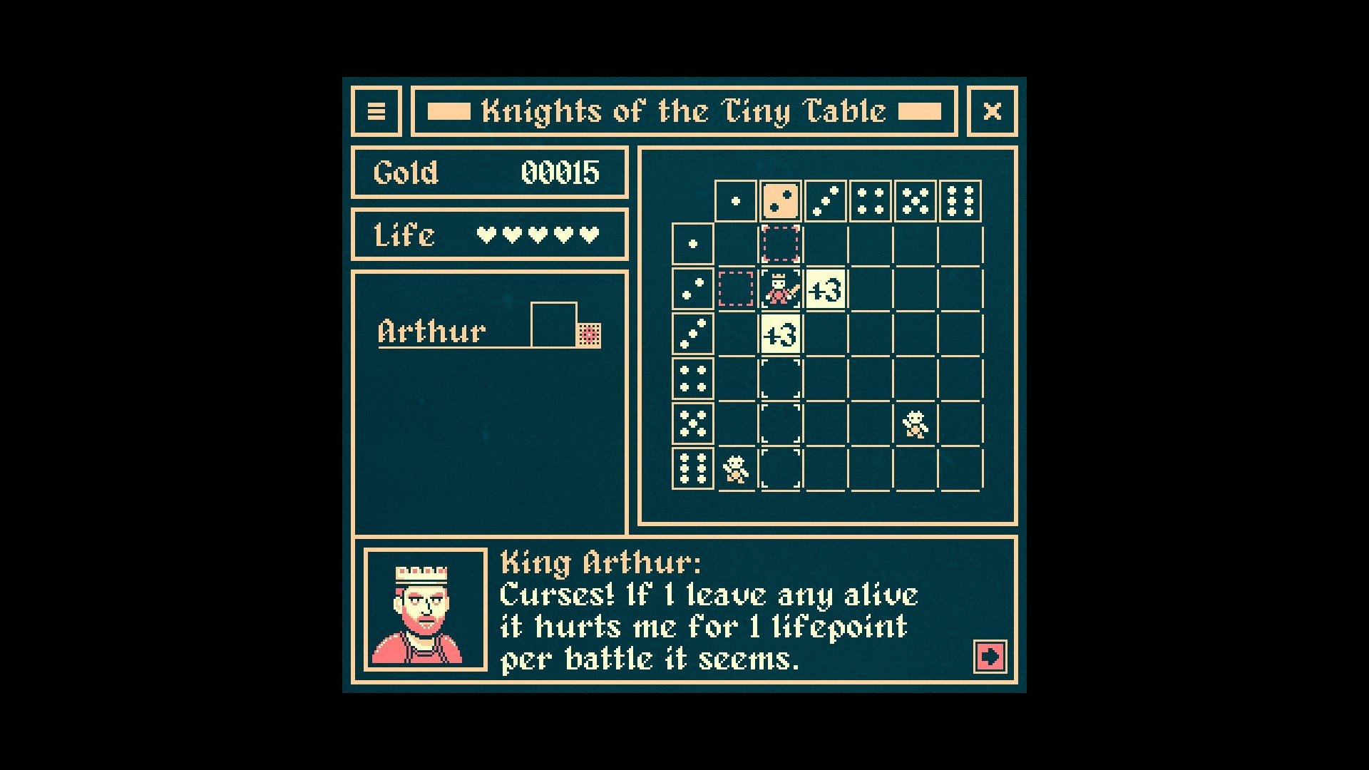 Knights of the Tiny Table screenshot