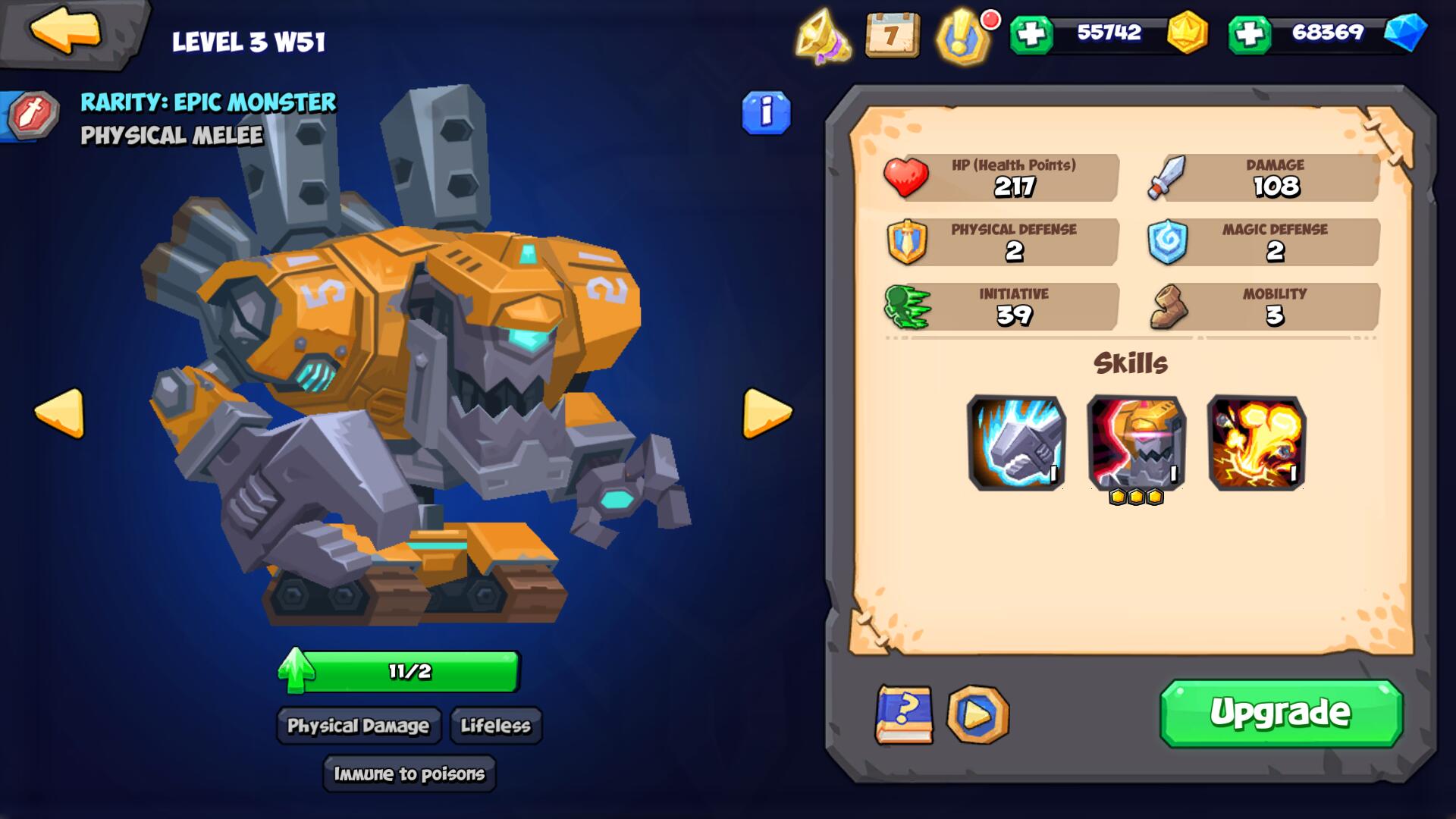 Tactical Monsters Rumble Arena screenshot