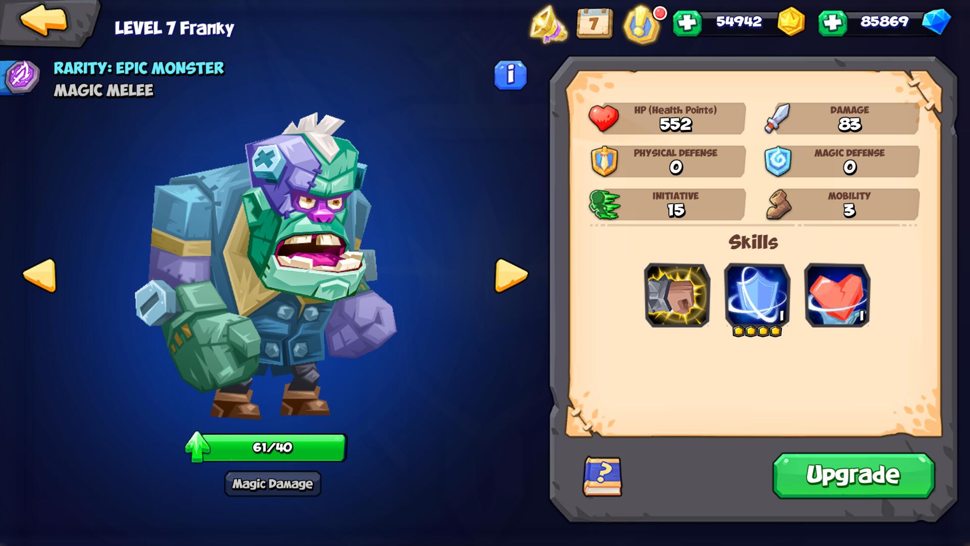 Tactical Monsters Rumble Arena screenshot