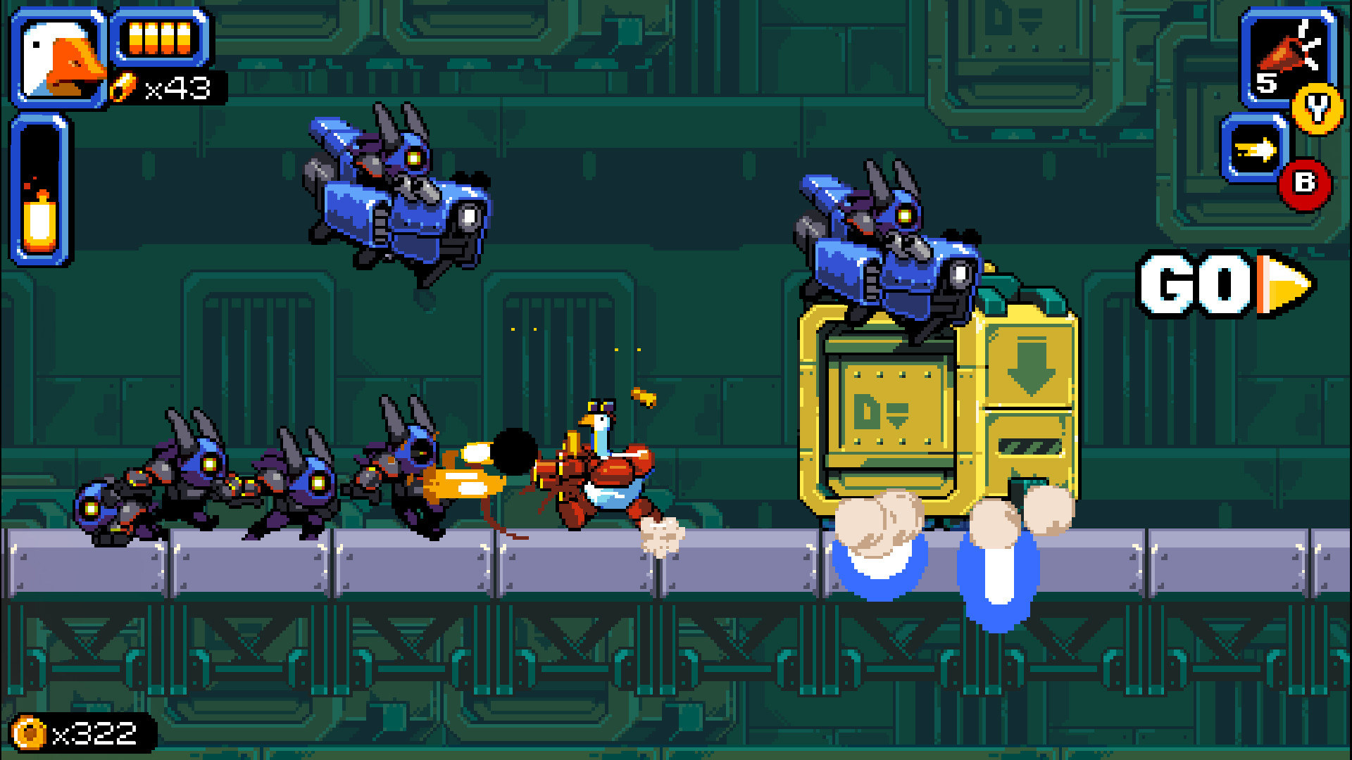 Mighty Goose screenshot