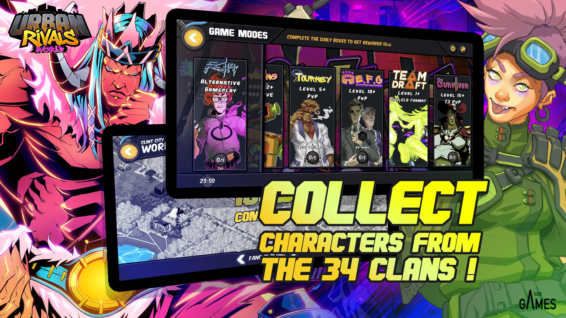 Urban Rivals screenshot