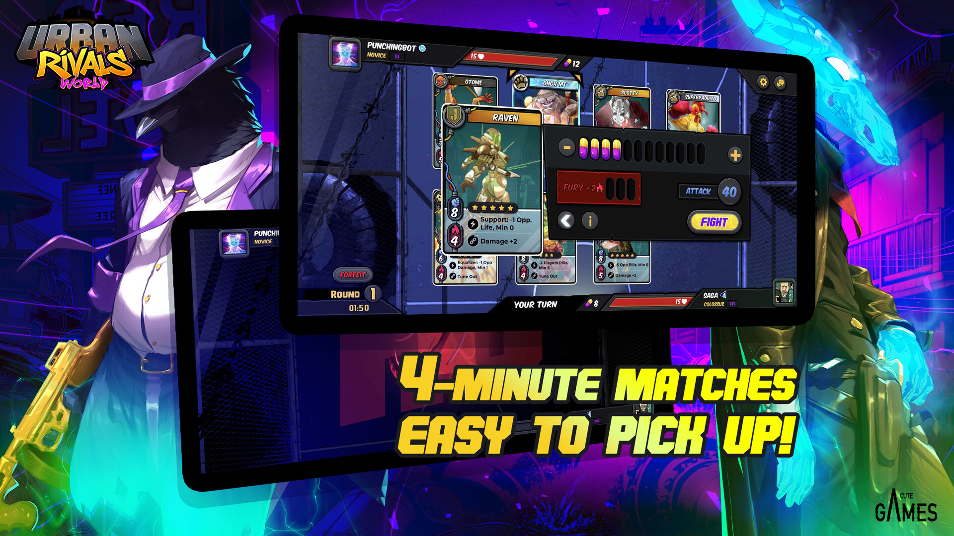 Urban Rivals screenshot