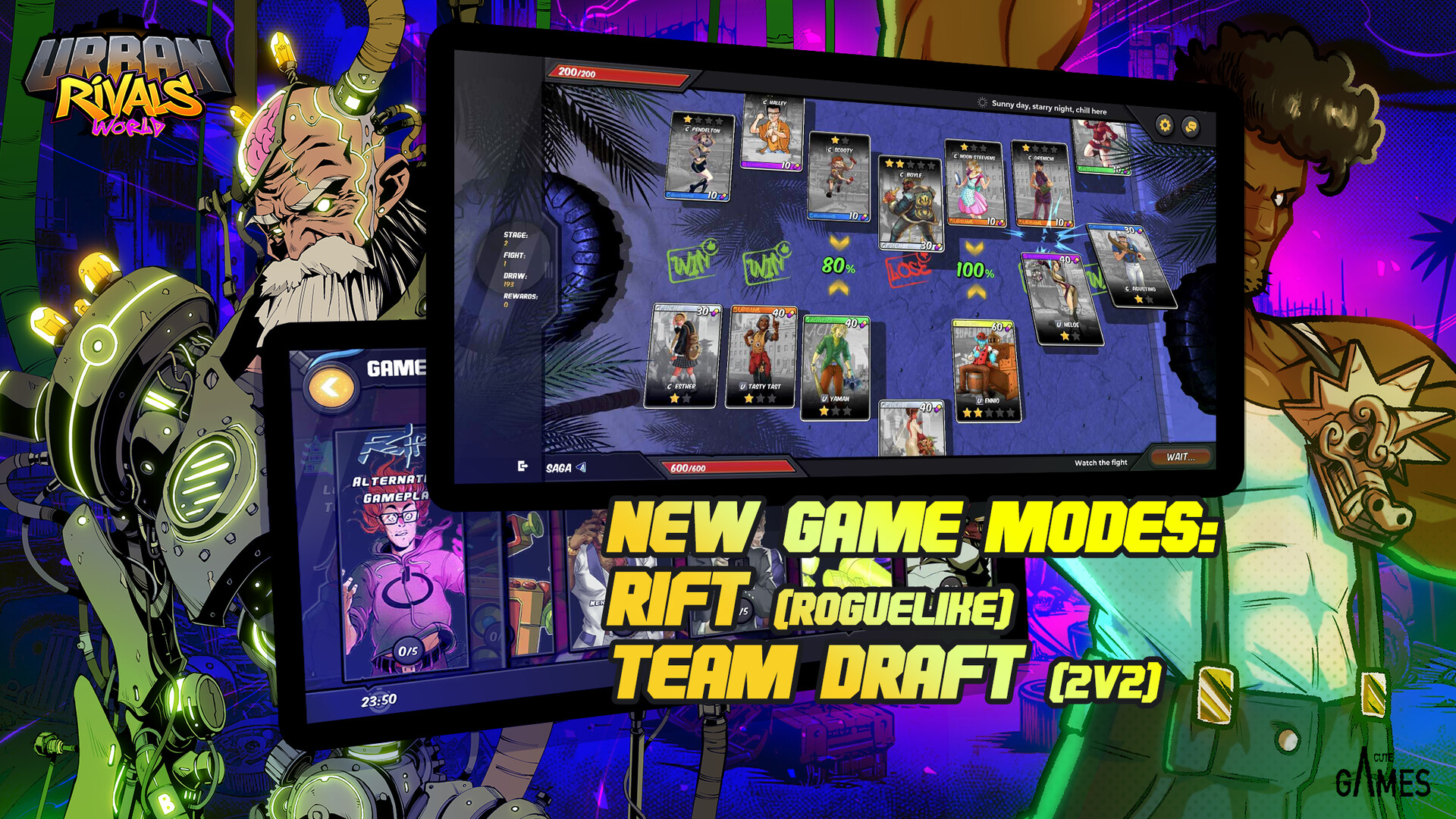 Urban Rivals screenshot