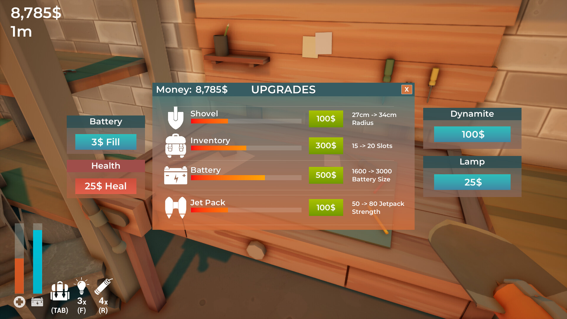 A Game About Digging A Hole™ screenshot