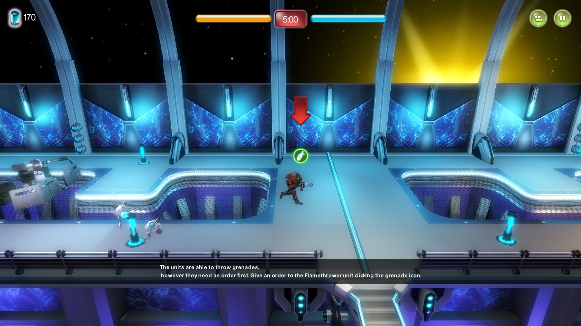 Alien Hallway screenshot