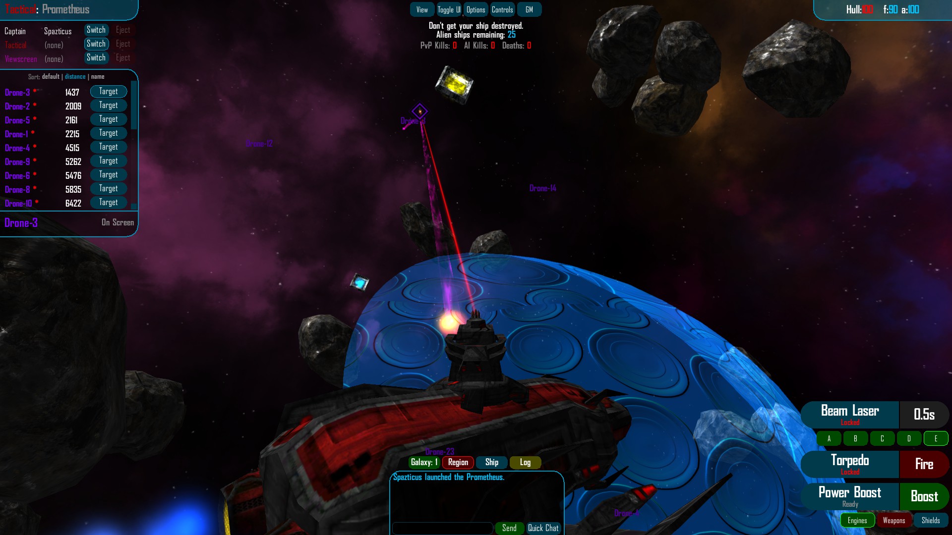 Quintet screenshot