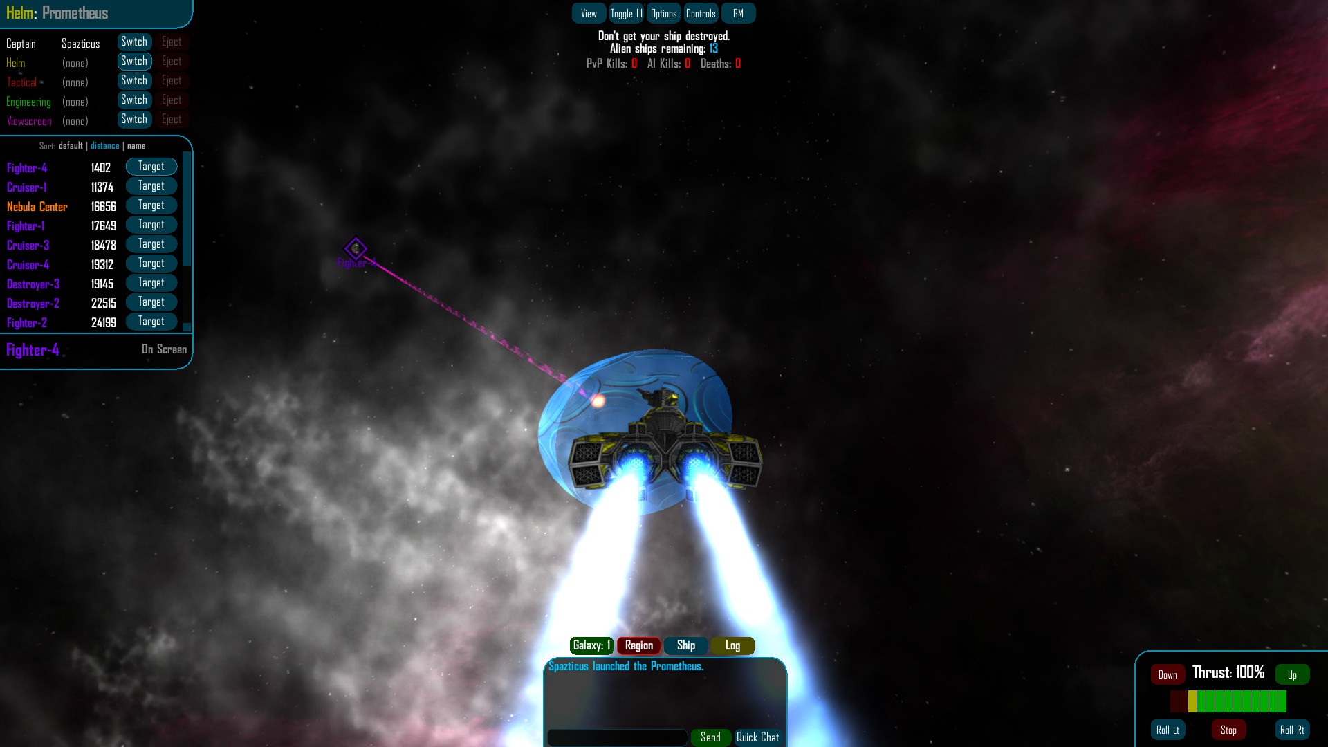 Quintet screenshot