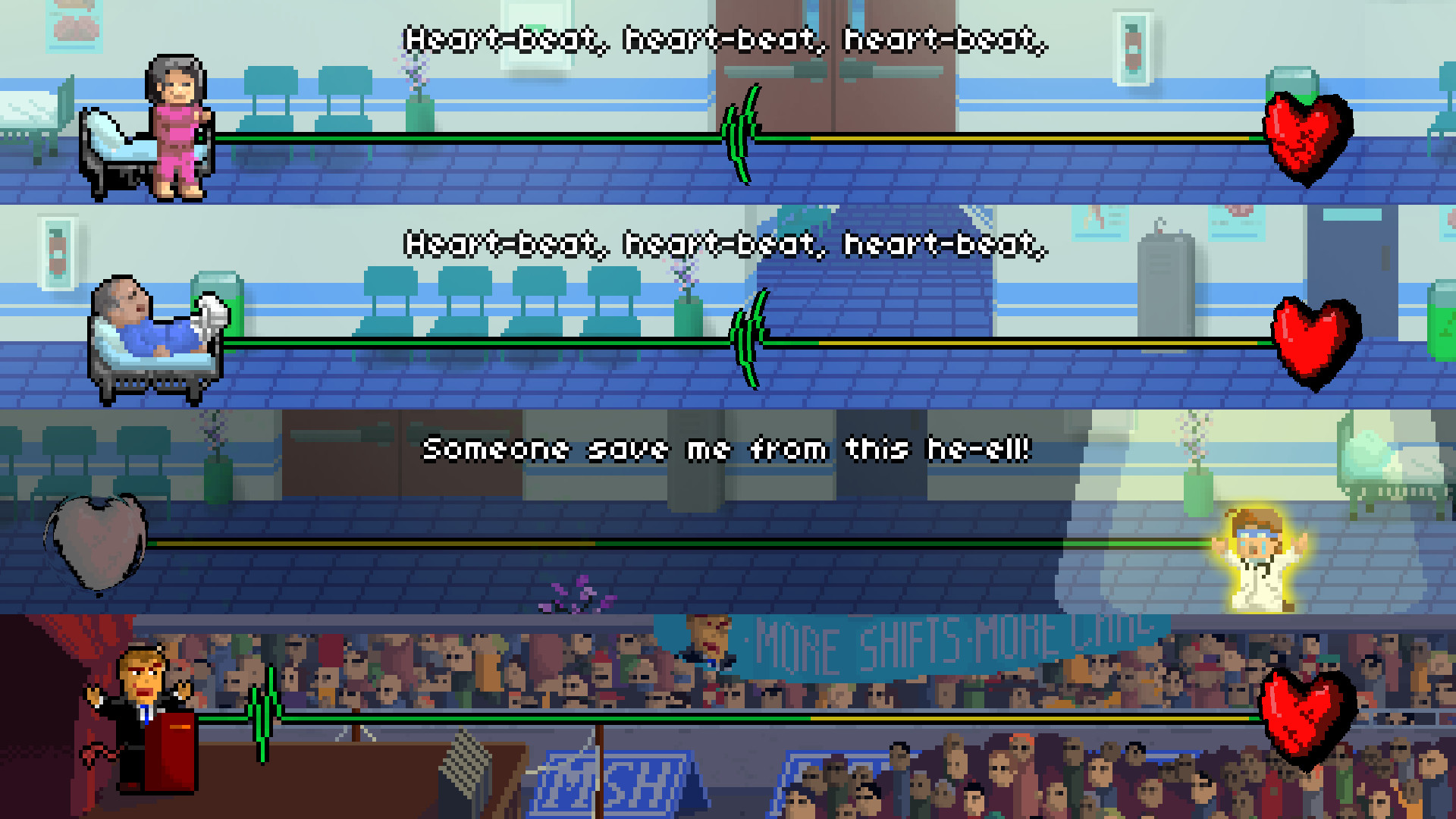 Rhythm Doctor screenshot
