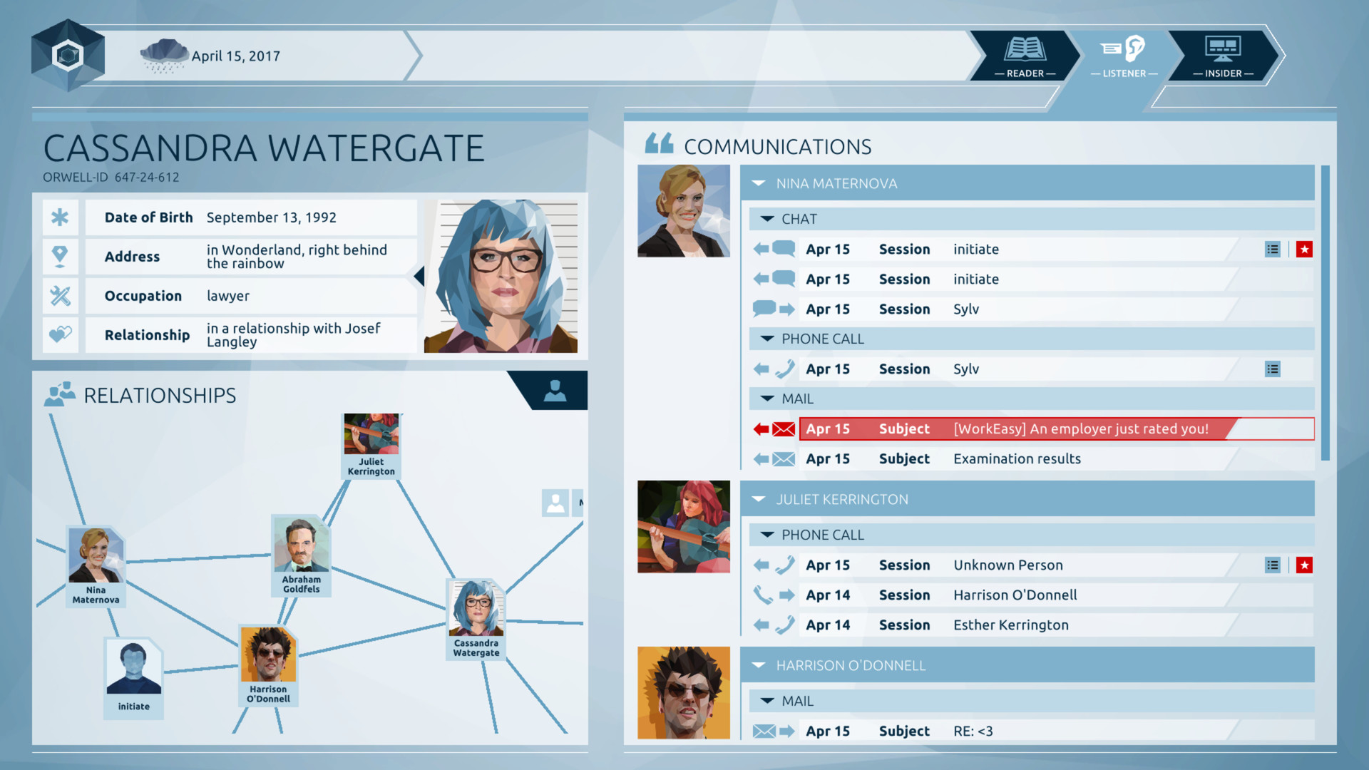 Orwell: Keeping an Eye On You screenshot