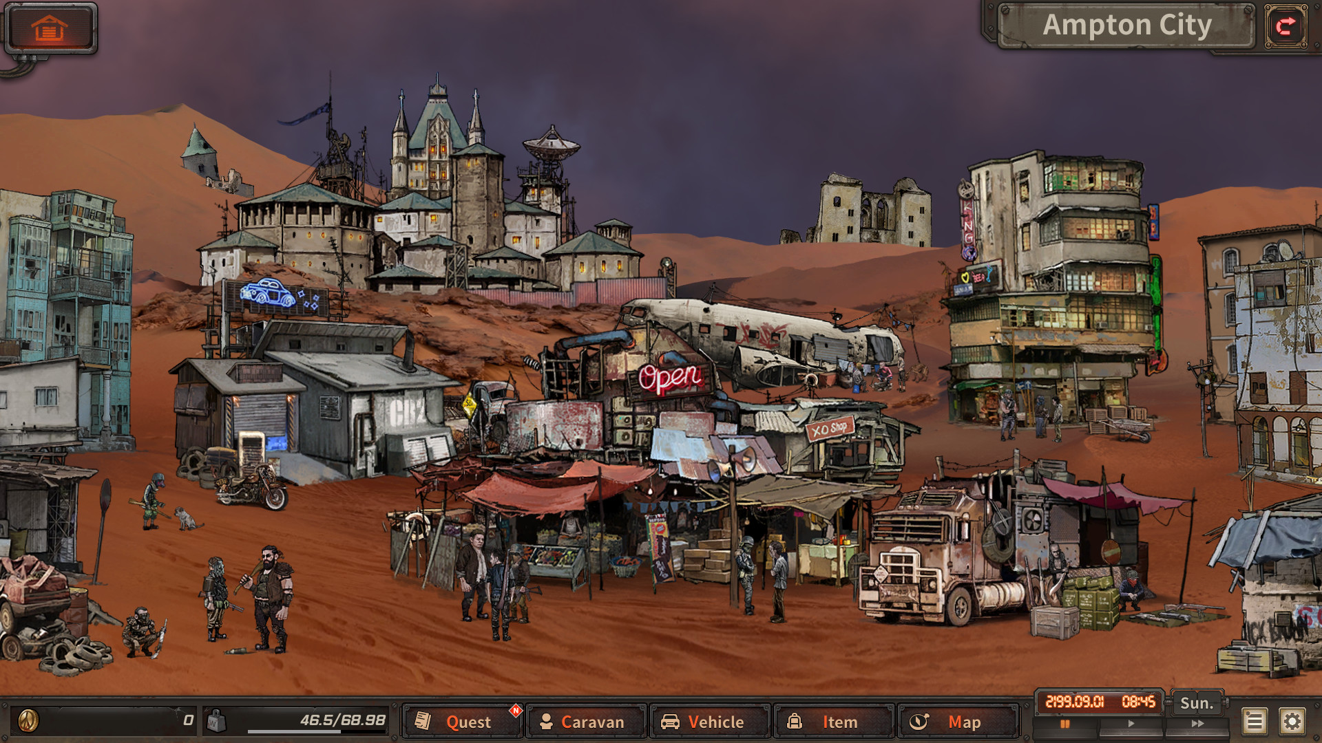 Dust to the End screenshot