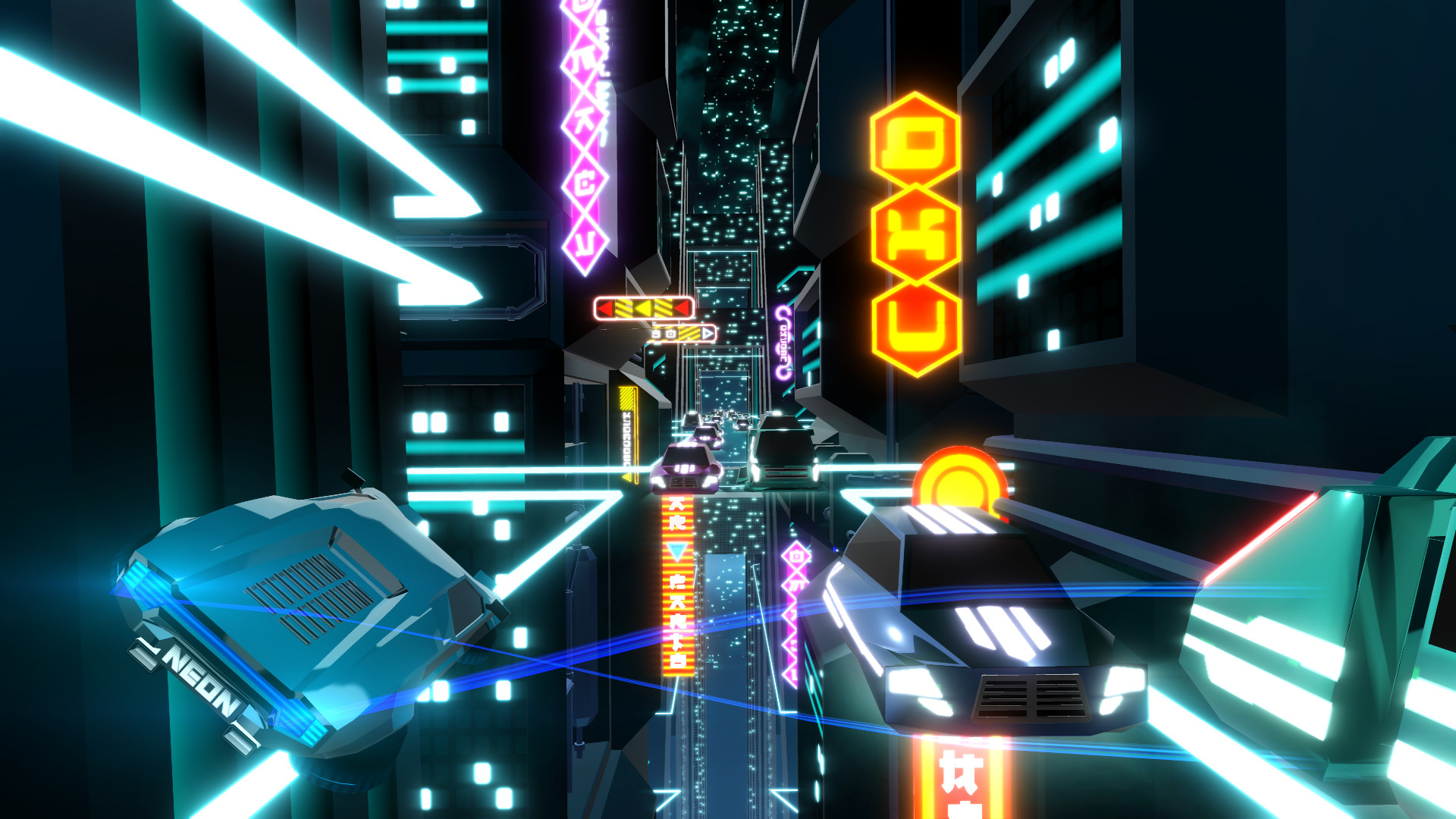 Neon Drive screenshot