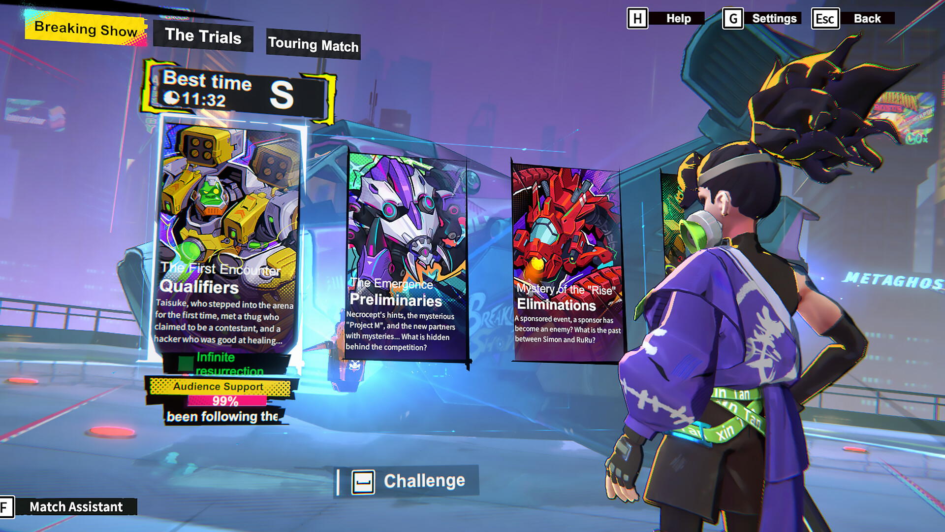 Meta Ghost: Breaking Show screenshot