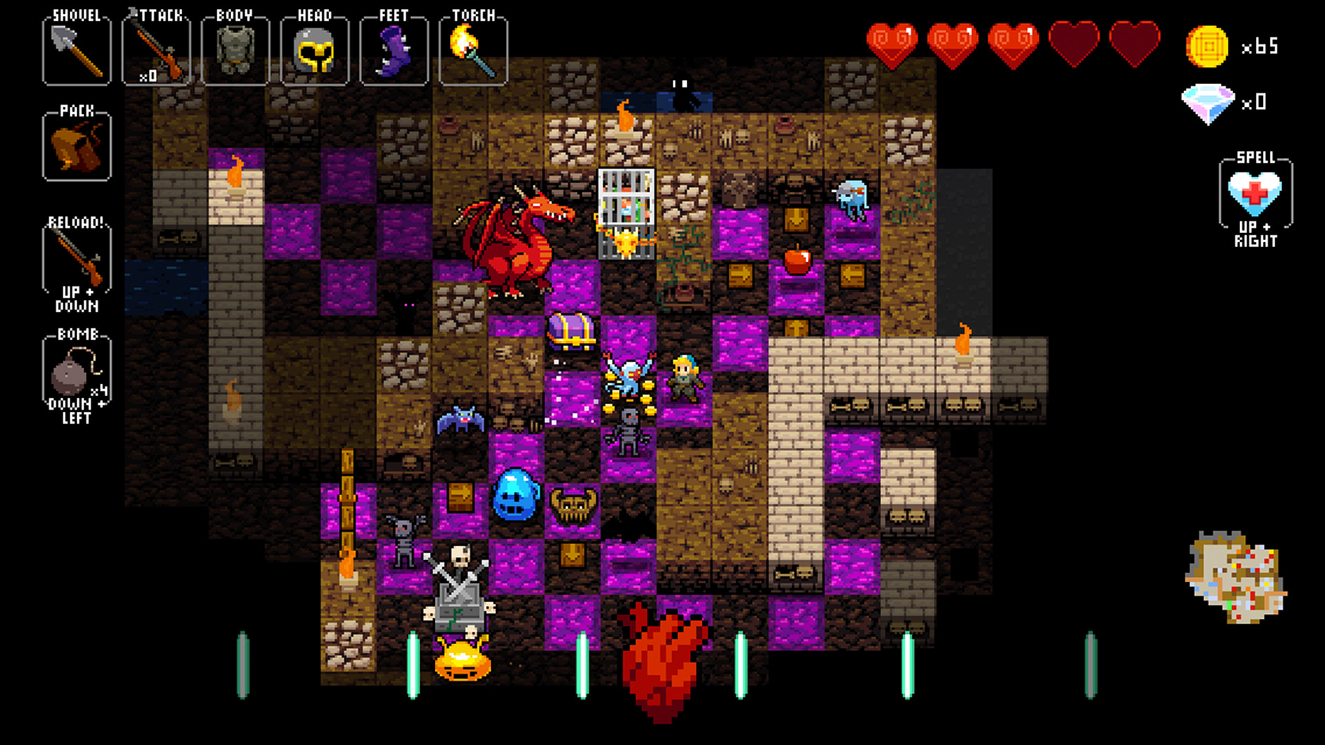Crypt of the NecroDancer screenshot