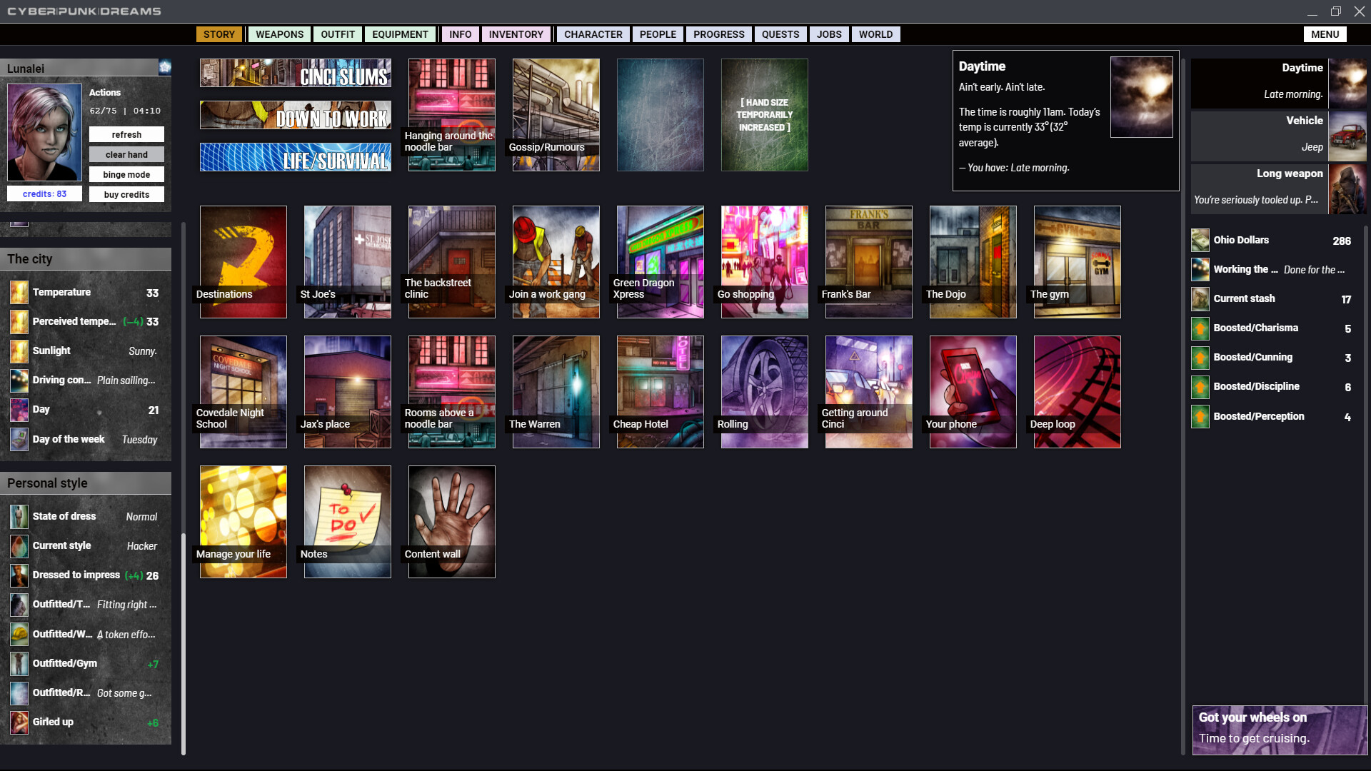 cyberpunkdreams screenshot
