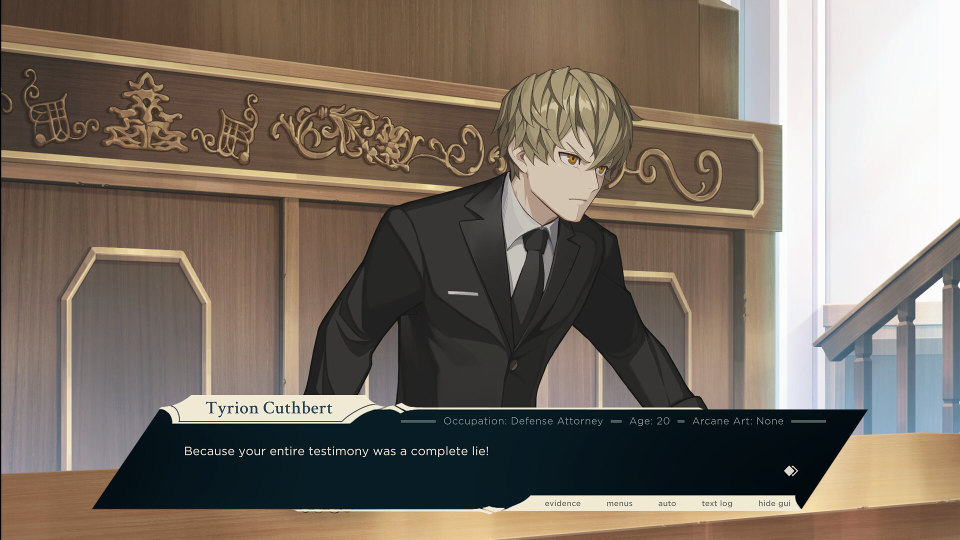 Tyrion Cuthbert: Attorney of the Arcane screenshot