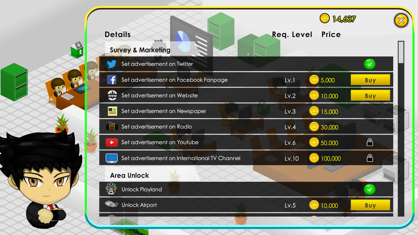 Multishop Tycoon Deluxe screenshot