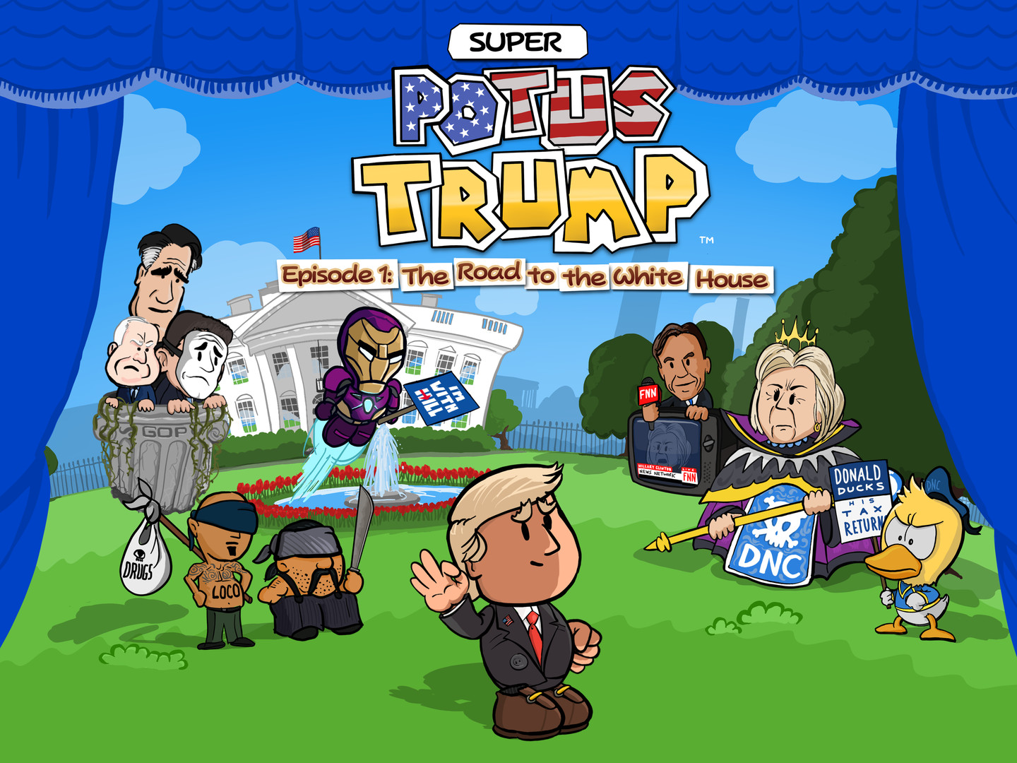Super POTUS Trump screenshot