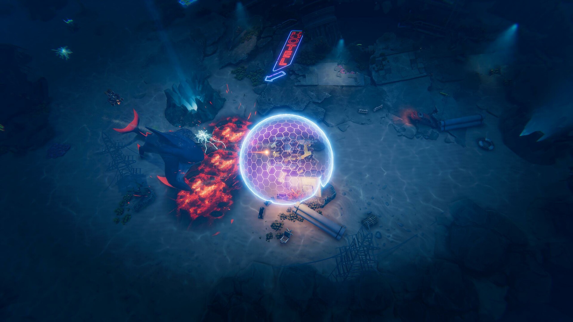 Ocean Keeper: Dome Survival screenshot