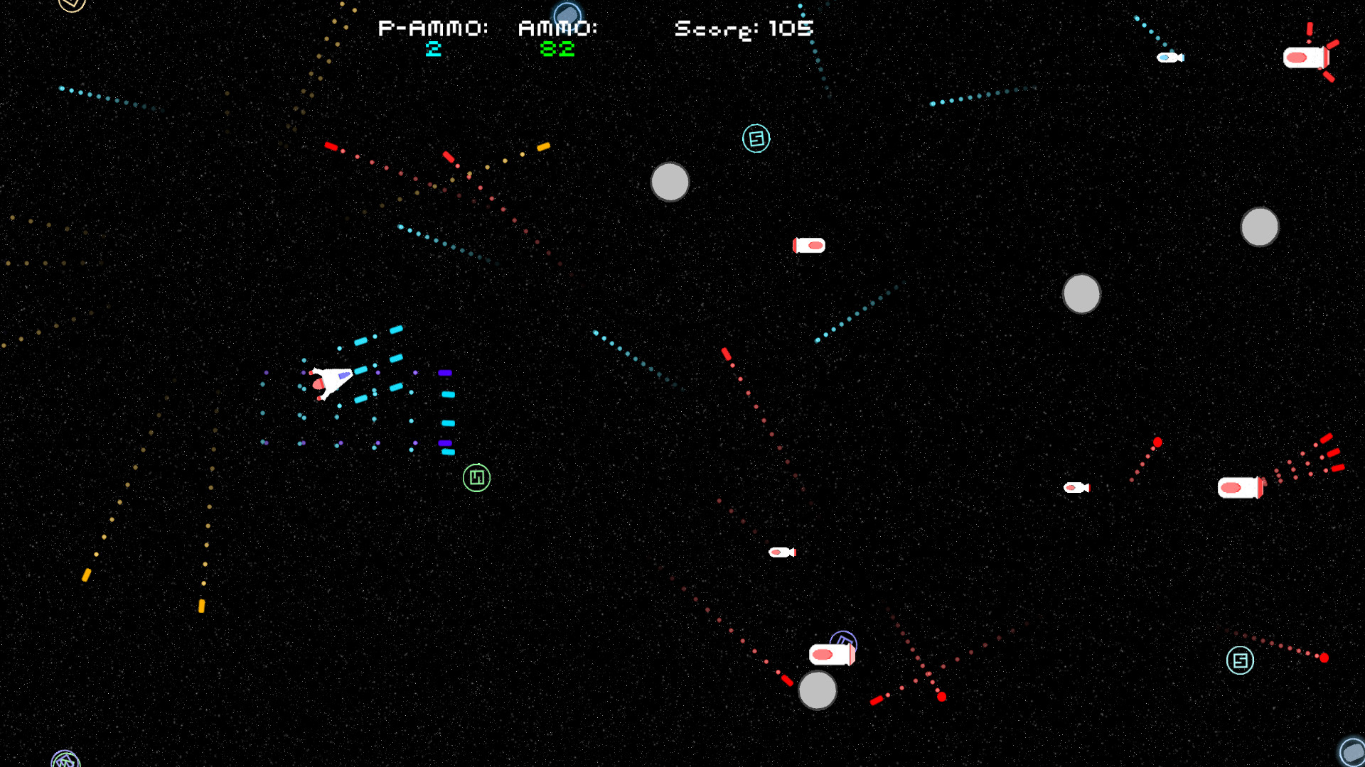 SPACE BLASTER 8 BIT screenshot