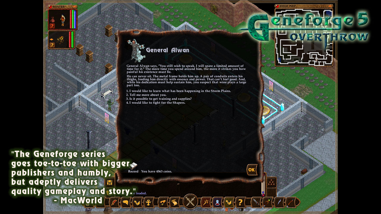 Geneforge 5: Overthrow screenshot