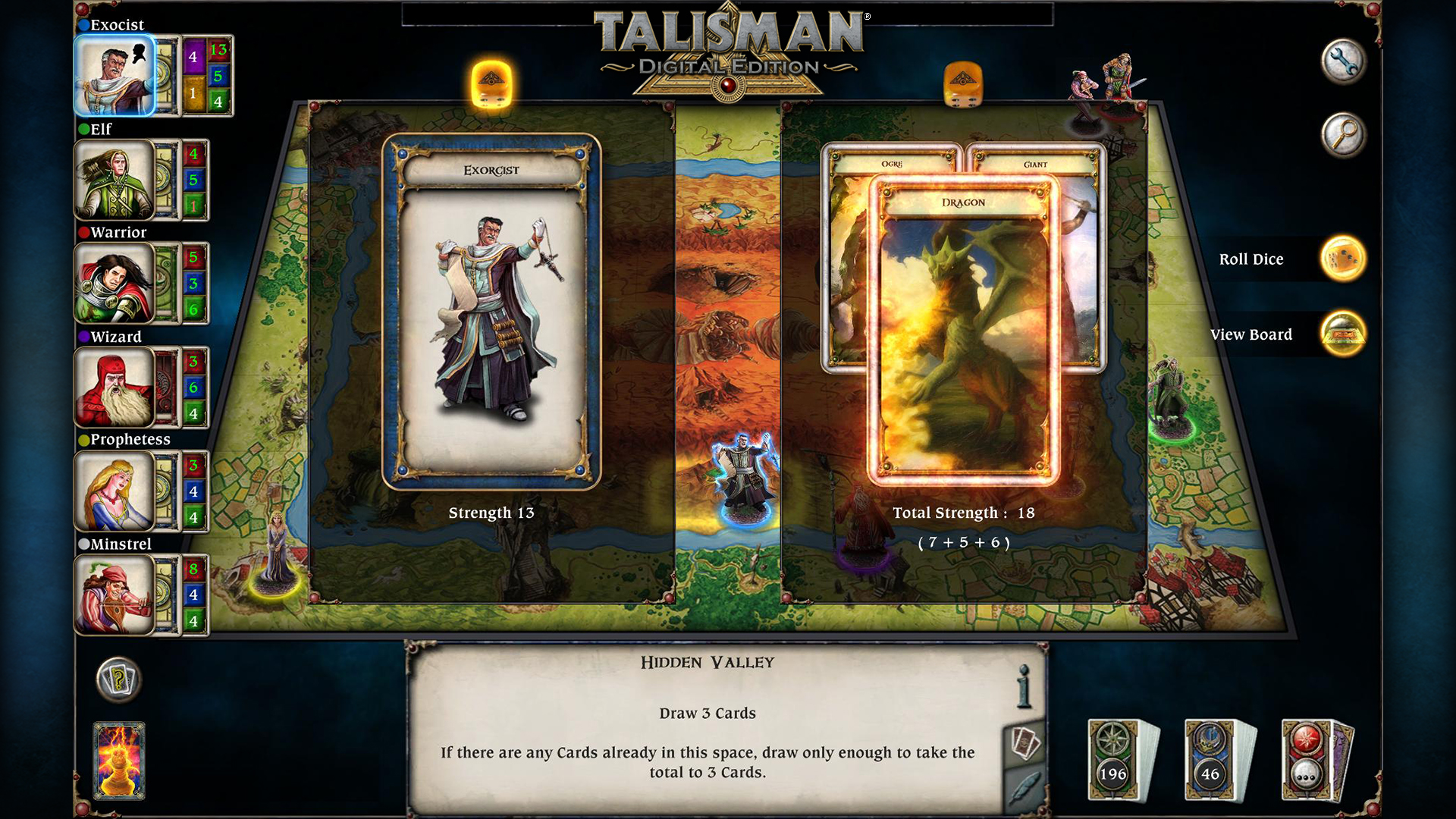 Talisman: Digital Classic Edition screenshot