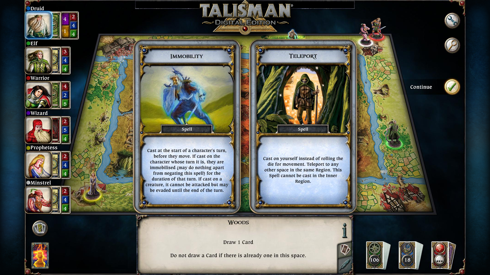 Talisman: Digital Classic Edition screenshot