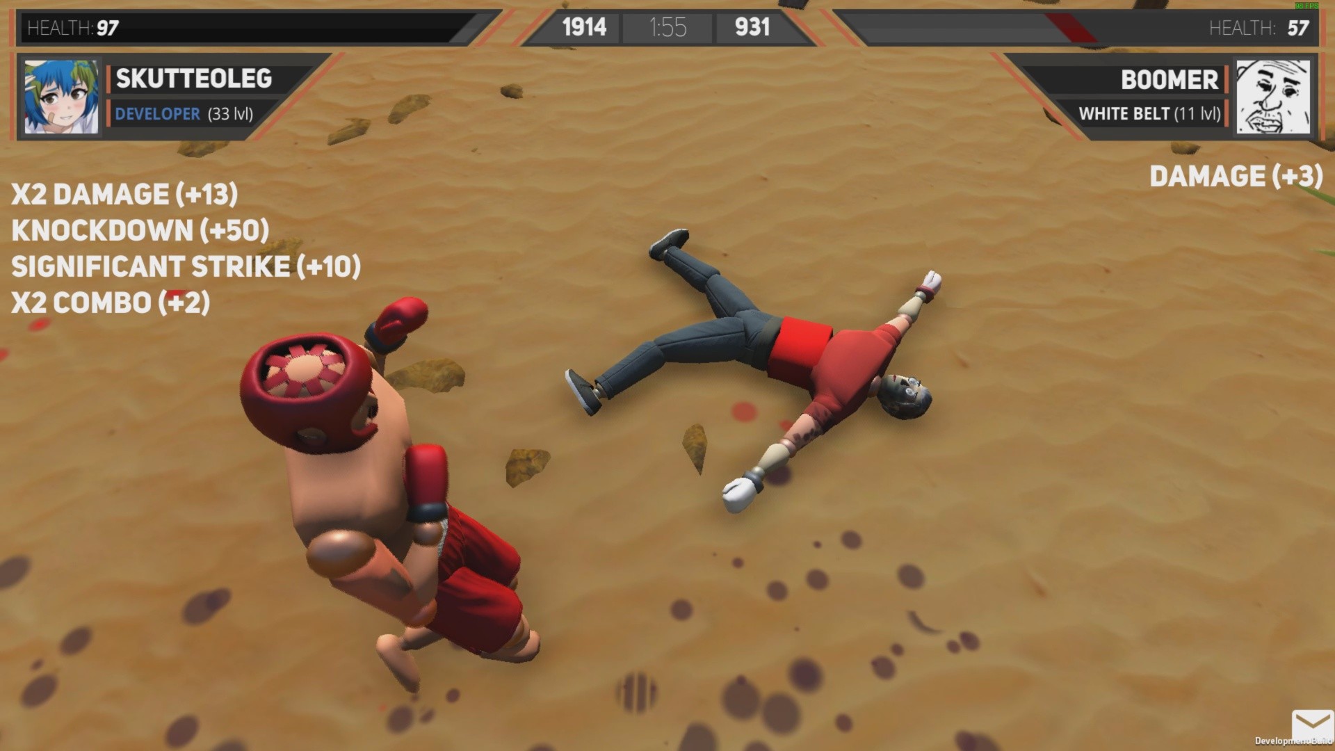 Drunken Wrestlers 2 screenshot